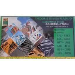 Takoor & Davika Persaud Hardware